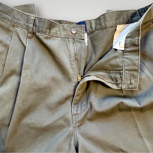 Basic Editions Gray Khaki Pants 42x25 - Picture 4 of 14